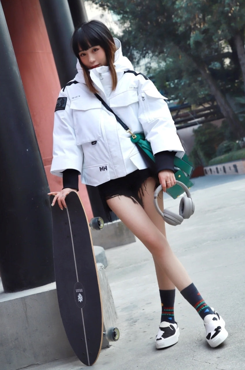 Helly Hansen Women's Hooded Down Jacket Red