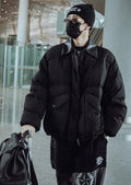 Miu Miu Down Jacket with Leather Collar