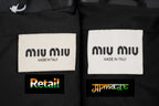 Miu Miu Down Jacket with Leather Collar