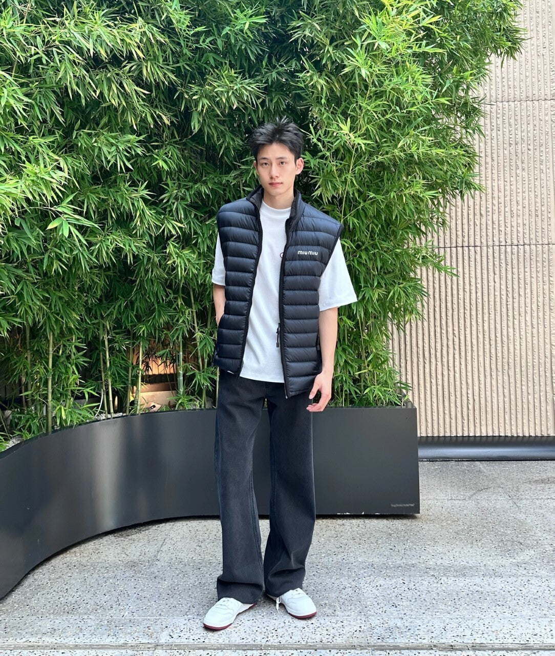 Miu Miu Small Label Down Vest