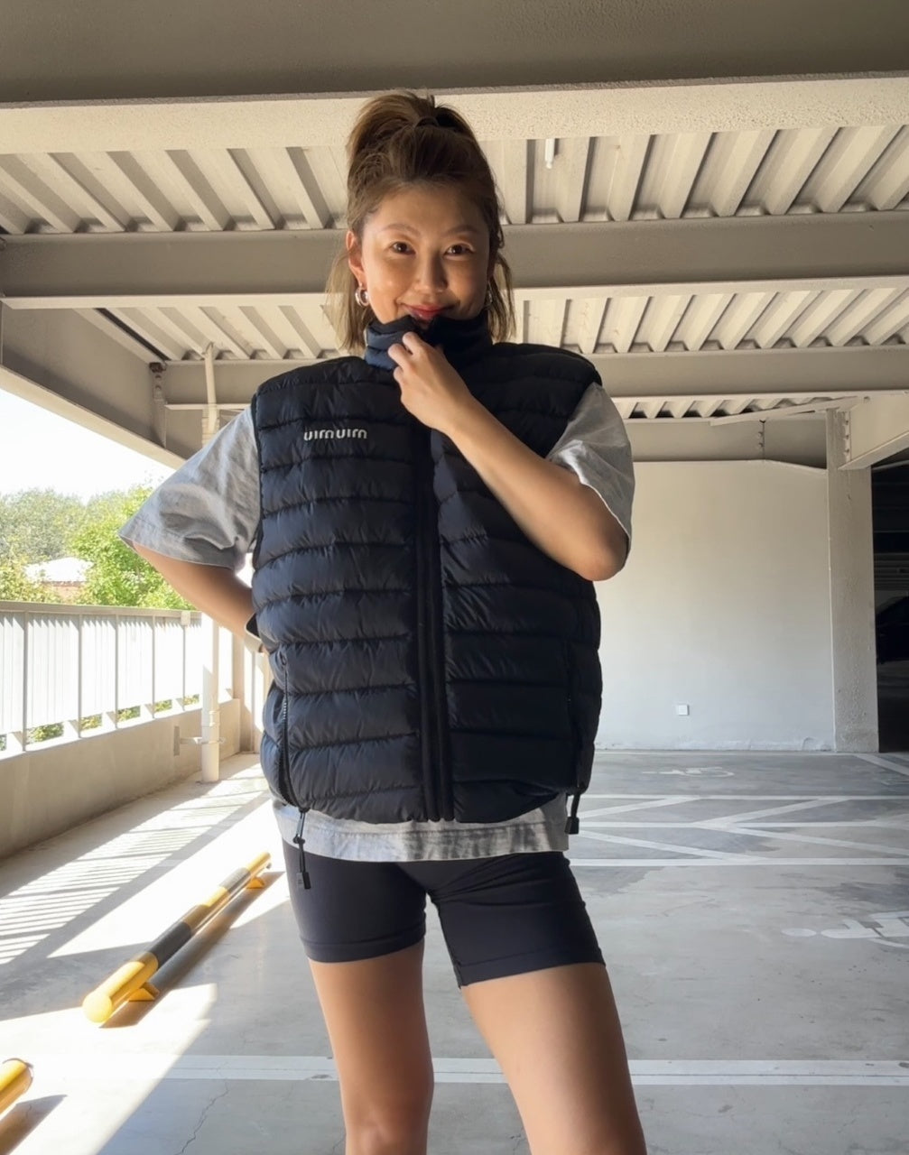 Miu Miu Small Label Down Vest