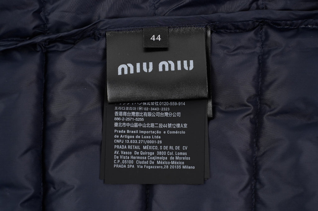 Miu Miu Small Label Down Vest