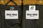 Miu Miu Lapel Down Jacket