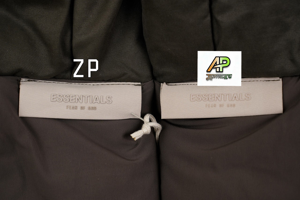 Fear of God Lettering Hooded Cotton Jacket