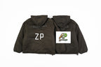 Fear of God Lettering Hooded Cotton Jacket