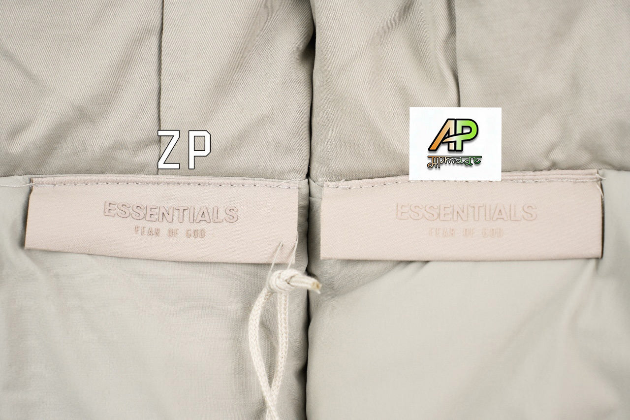 Fear of God Lettering Hooded Cotton Jacket