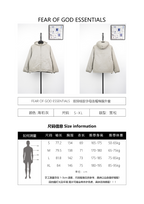 Fear of God Lettering Hooded Cotton Jacket