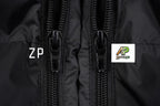Balenciaga Short Puffer Jacket with Circular Embroidery