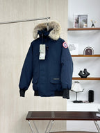 Canada Goose Hooded Anti-Race Down Flight Jacket