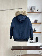 Canada Goose Hooded Anti-Race Down Flight Jacket