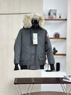 Canada Goose Hooded Anti-Race Down Flight Jacket