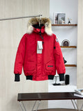 Canada Goose Hooded Anti-Race Down Flight Jacket