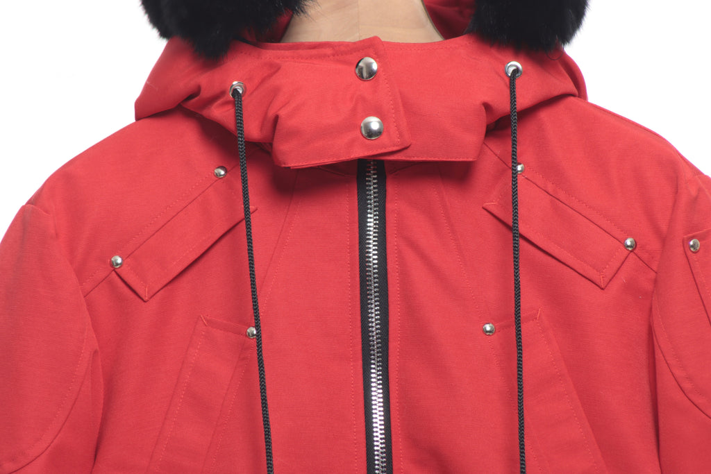 Moose Knuckles Silver Scissors 03 Short Classic Down Jacket
