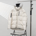 Moose Knuckles Scissors 2006 Style Hooded Down Jacket with Fur Collar