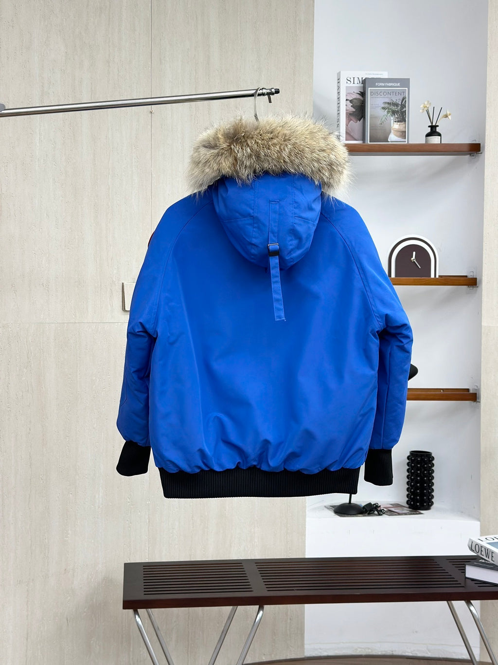 Canada Goose Hooded Anti-race Down Flight Jacket