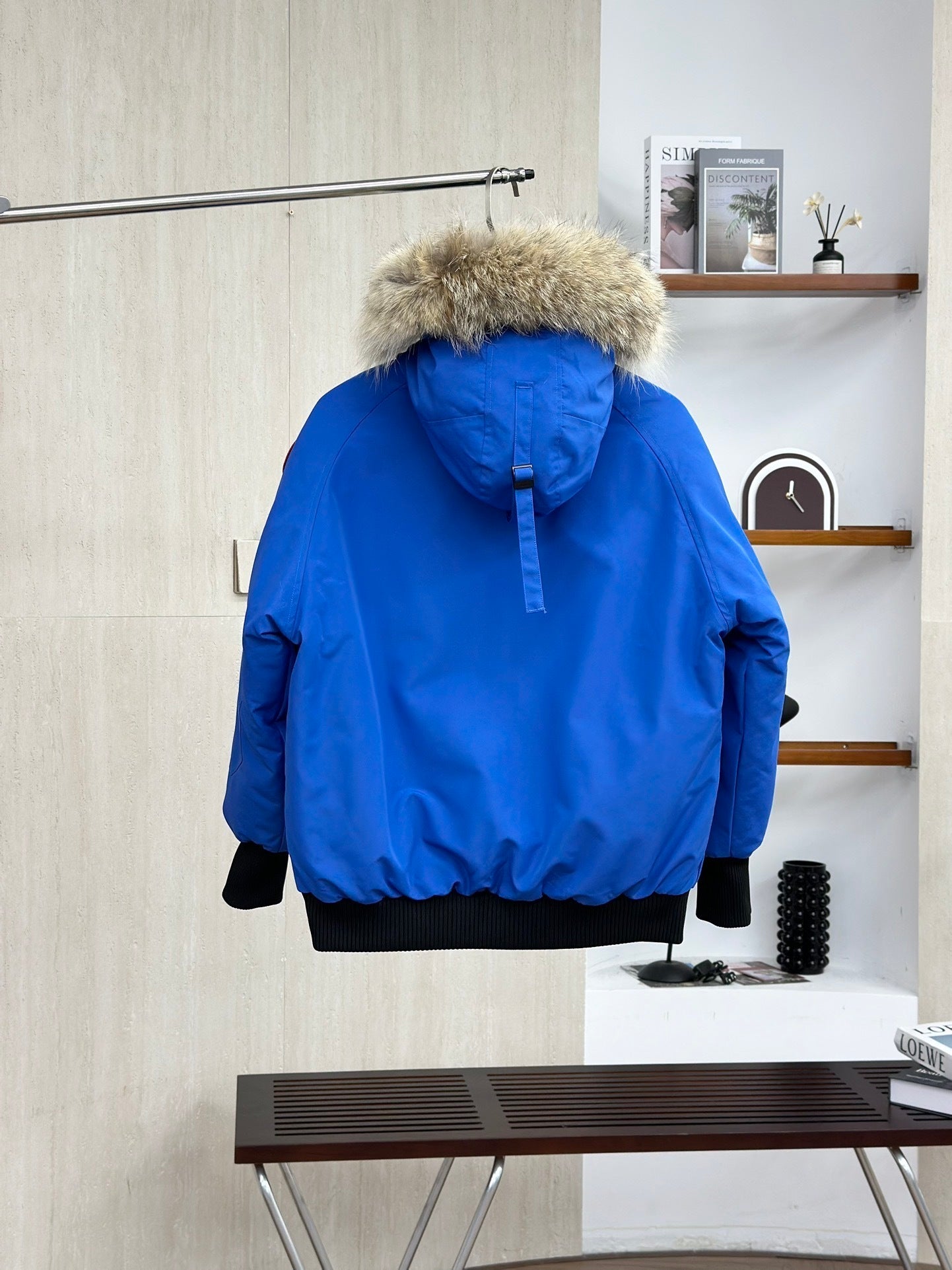 Canada Goose Hooded Anti-race Down Flight Jacket