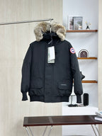 Canada Goose Hooded Anti-race Down Flight Jacket