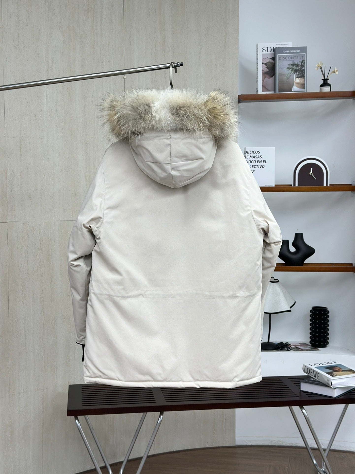 Canada Goose Down Jacket White
