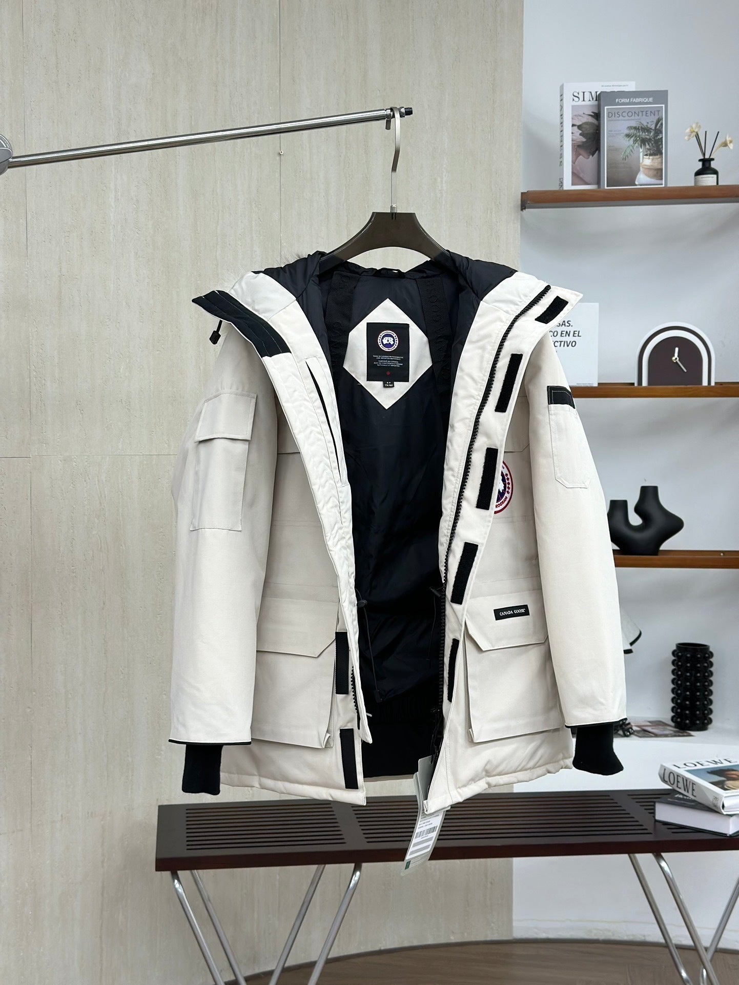 Canada Goose Down Jacket White