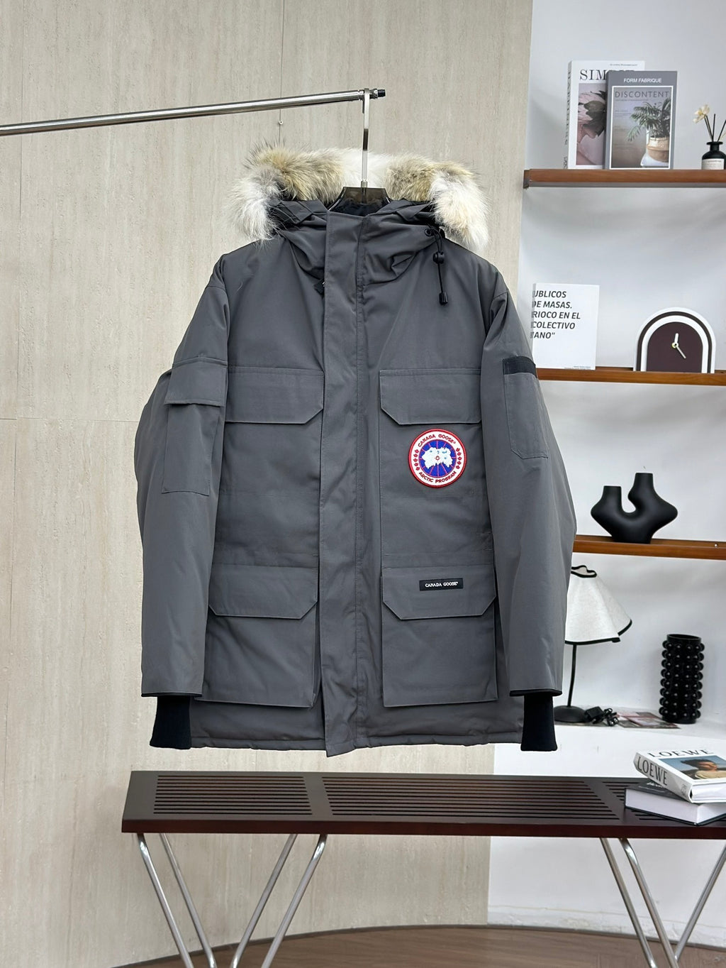 Canada Goose Down Jacket White
