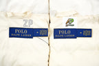 Ralph Lauren Rib Down Jacket White