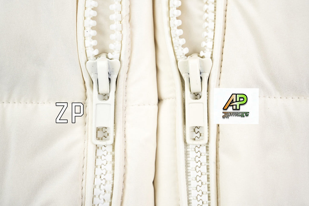 Ralph Lauren Rib Down Jacket White