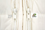 Ralph Lauren Rib Down Jacket White