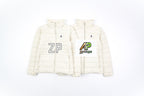 Ralph Lauren Rib Down Jacket White