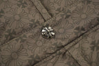 Chrome Hearts Military Green All-over Print Down Jacket