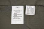 Stone Island Black Zipper Mesh Island Logo Hooded Down Jacket