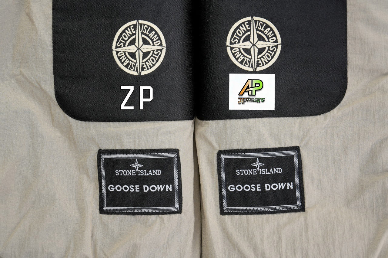 Stone Island Mesh Fabric Down Jacket