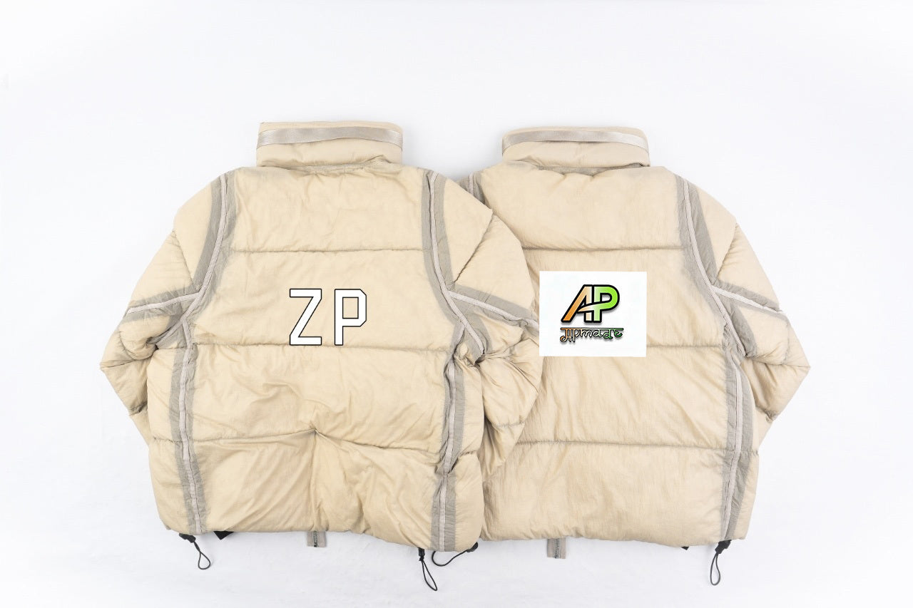 Stone Island Mesh Fabric Down Jacket