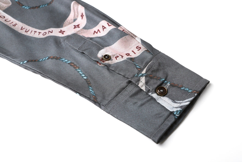 Louis Vuitton Printed Silk Shirt