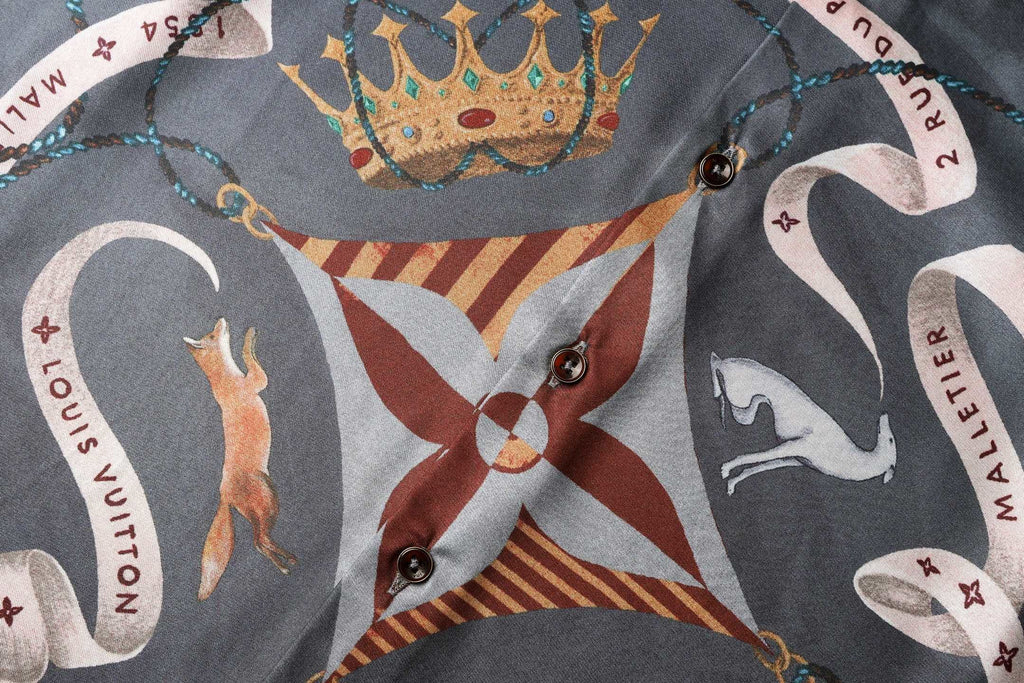 Louis Vuitton Printed Silk Shirt