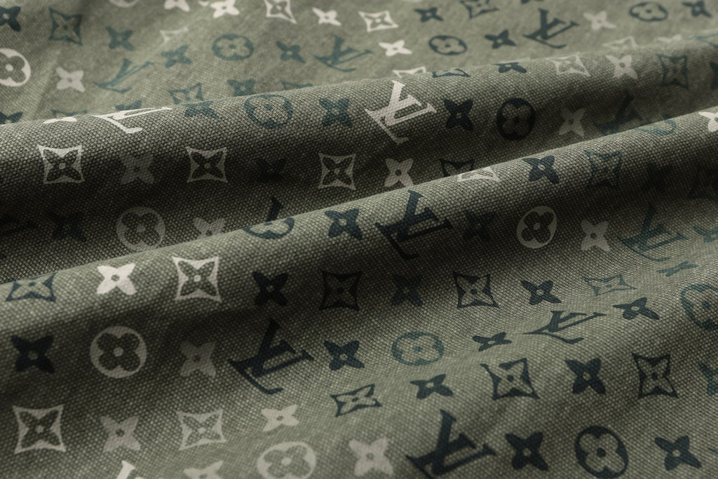 Louis Vuitton Lapel Collar All-over Print Workwear-style Jacket Shirt