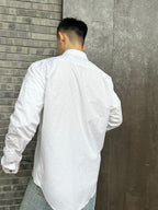 Louis Vuitton Lapel Single-breasted Jacquard Long-sleeved Shirt