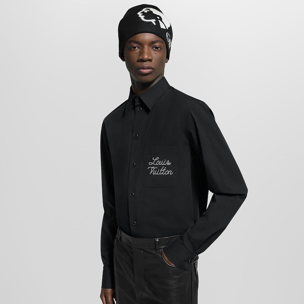 Louis Vuitton Embroidered Beaded Shirt
