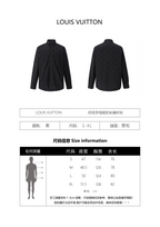 Louis Vuitton Classic Flocked Long Sleeve Shirt