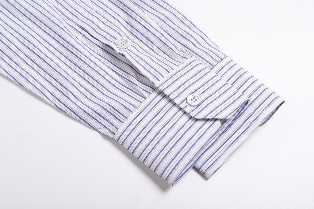 Louis Vuitton Jacquard Embroidered Striped Shirt