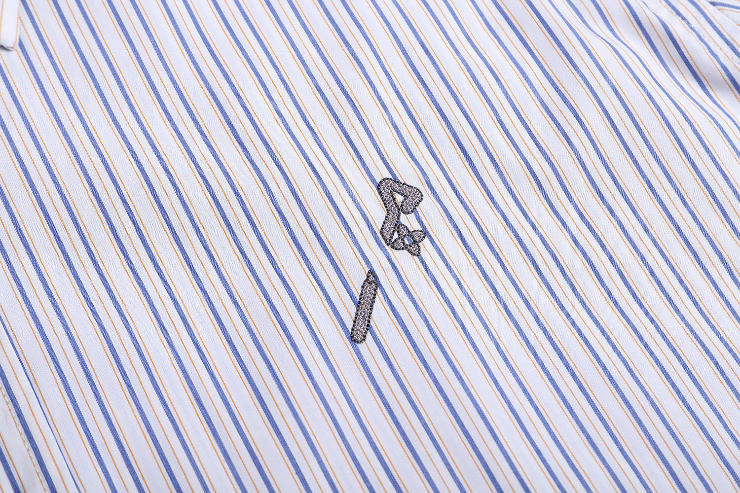 Louis Vuitton Jacquard Embroidered Striped Shirt