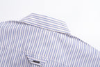 Louis Vuitton Jacquard Embroidered Striped Shirt