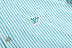 Louis Vuitton Logo Patch Striped Shirt