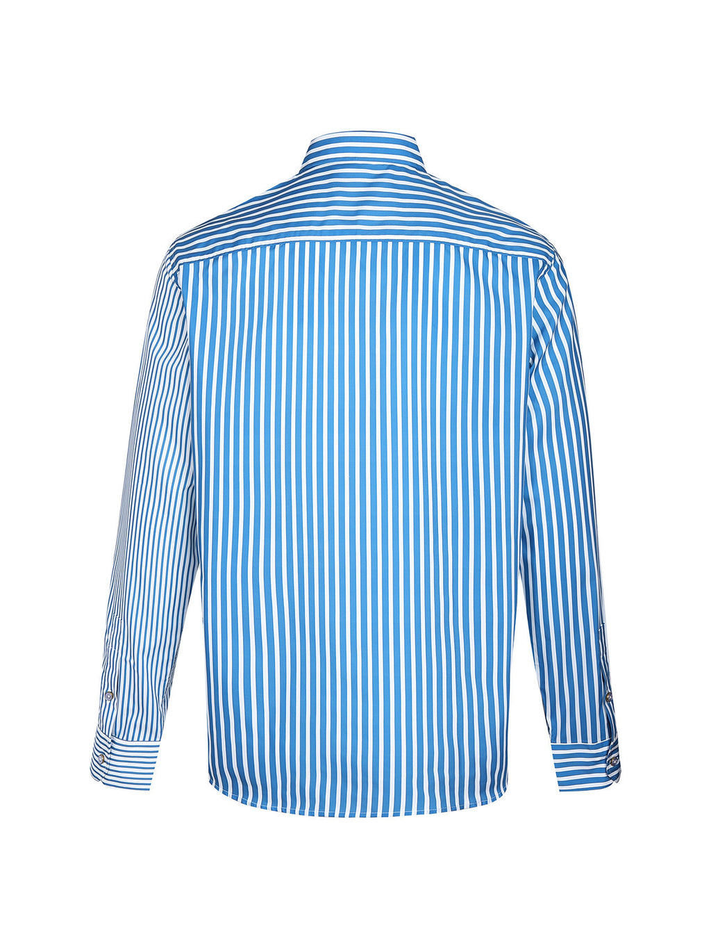 Louis Vuitton Logo Patch Striped Shirt