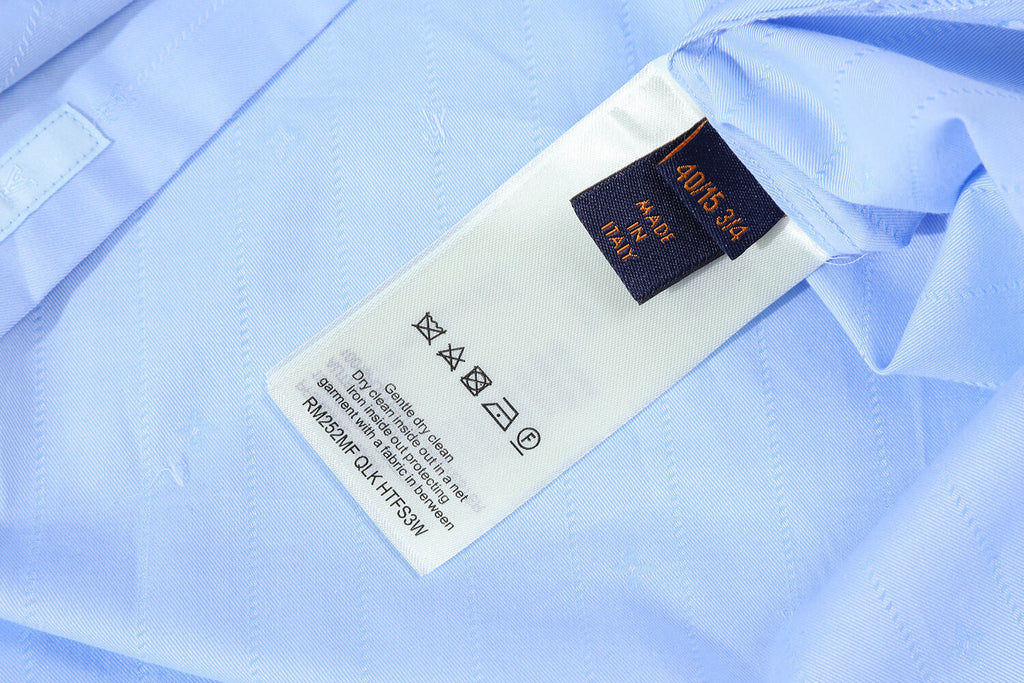 Louis Vuitton Pinstripe Jacquard Cotton Shirt