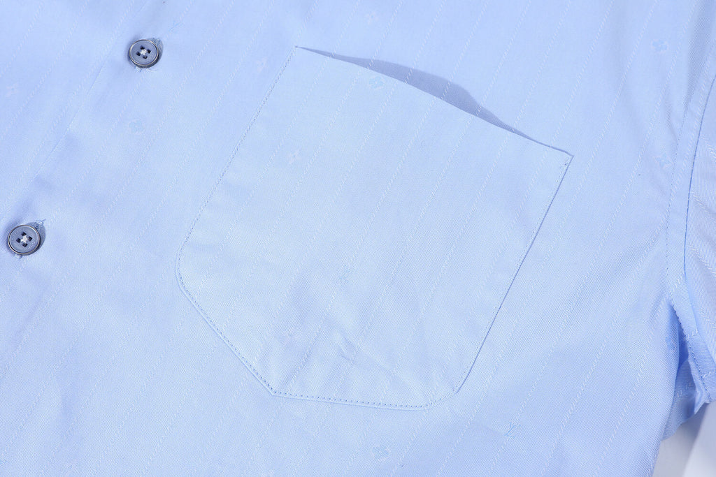 Louis Vuitton Pinstripe Jacquard Cotton Shirt