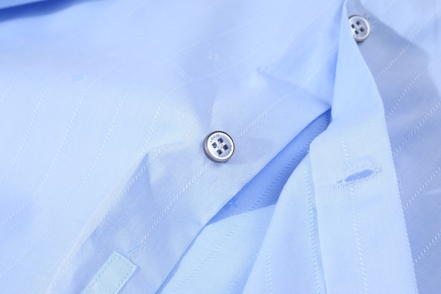 Louis Vuitton Pinstripe Jacquard Cotton Shirt