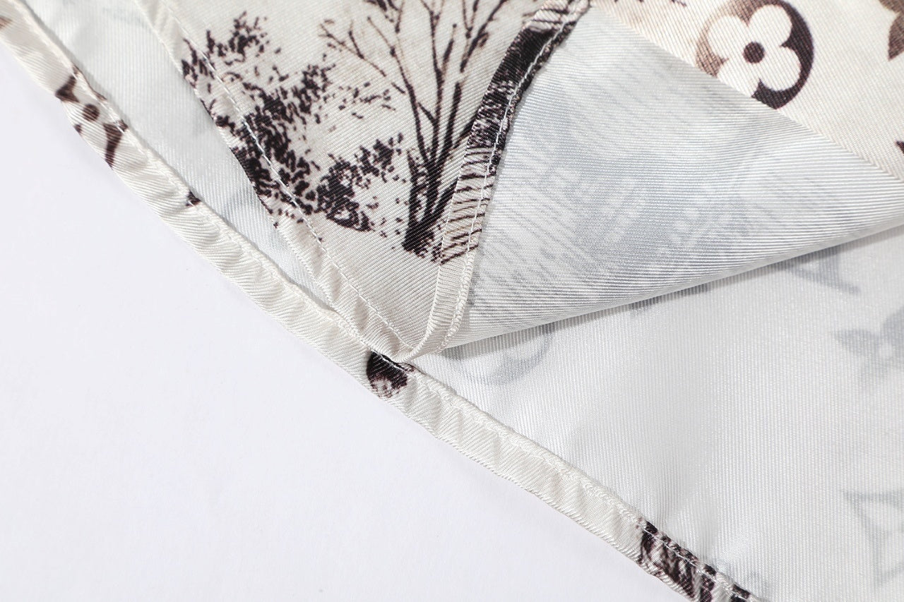 Louis Vuitton Silk Long-sleeved Shirt