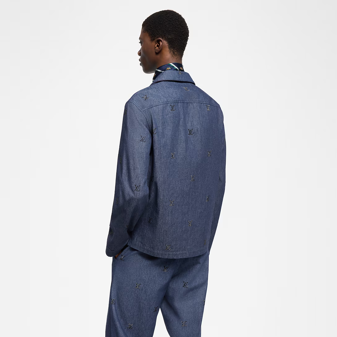 Louis Vuitton 25SS Embellished Denim Jacket