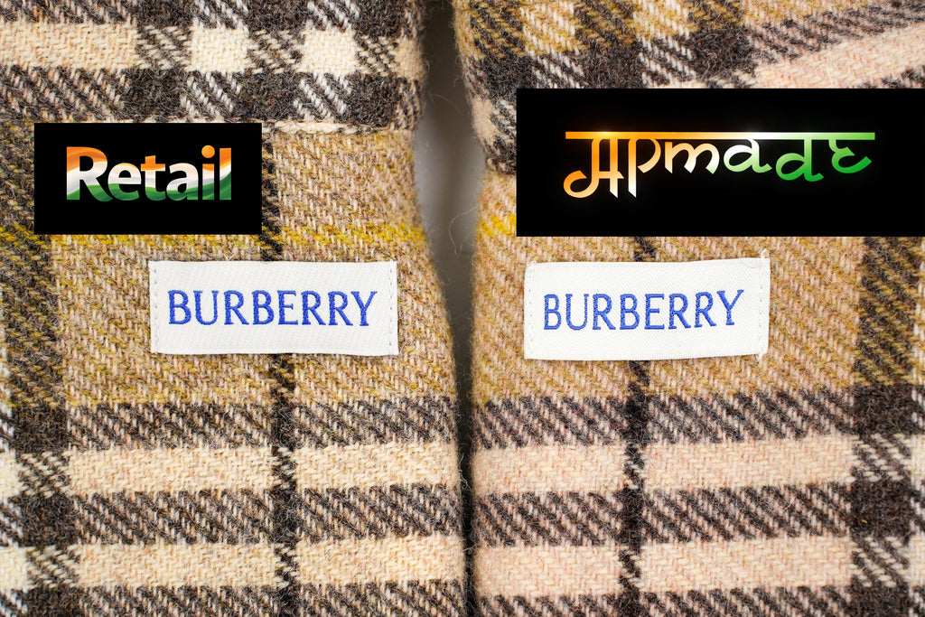 Burberry Wool Plaid Shirt Jacket