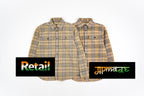 Burberry Wool Plaid Shirt Jacket